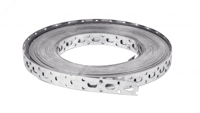 лента монтажная перфорированная для теплого пола 20х0,55 мм (10/25 м)