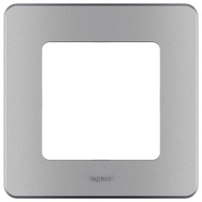 рамка - 1 пост legrand inspiria алюминий