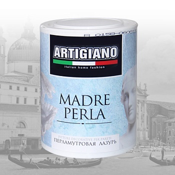 краска декоративная artigiano madre perla 1/1л
