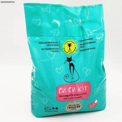 cc-cat (сиси-кэт) 5,3 л п/м наполнитель комкующийся (1х6) /270/ (53845)