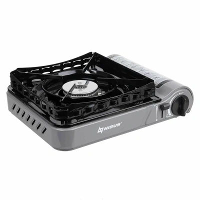 плита газовая портат. в кейсе, горелка стальная, ветрозащита (n-ms-3900dfw) nisus