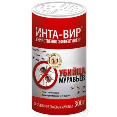 инсектицидное средство от муравьев инта-вир® в банке 300г (4шт.)