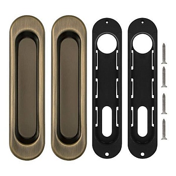 ручки для раздвижных дверей soft line sl-010 ab