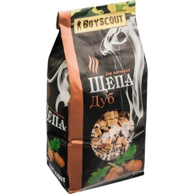 щепа для копчения "дуб", 1л boyscout /25