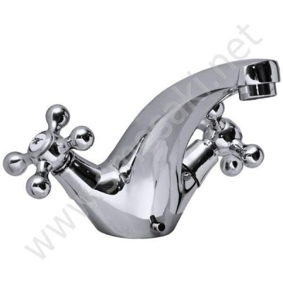 4510-01-010-k смеситель двухзахватный для умыв. двухвент.