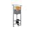 инсталляция oli 120 eco sanitarblock mechanic 12,6 см