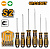 набор отверток 6 шт ingco hksds0628 industrial