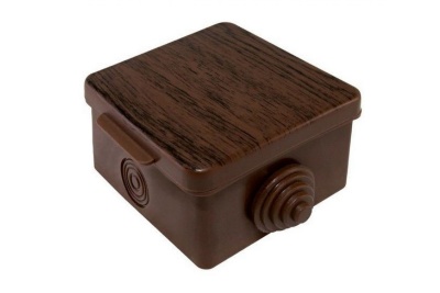 коробка распаячная оп 65х65х50мм, крышка, бук ip54, 4вх. инд. штрихкод tdm sq1401-0611