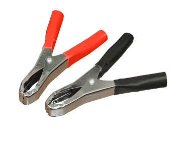 зажим "крокодил" 30а 75мм proconnect (2 шт/упак)