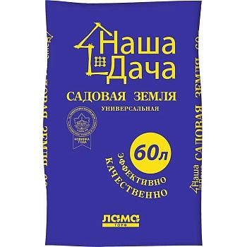 грунт наша дача "садовая земля" 60 л