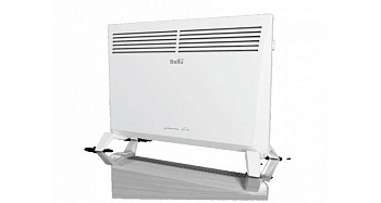 конвектор электрический ballu camino eco turbo bec/emt-1500, 1,5квт, с механическим управлением