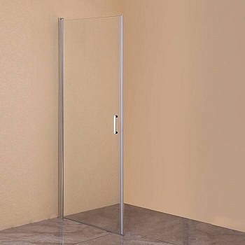 душевая дверь orange e05-090tcr , стекло прочрач. 6мм,профиль хром, (87,5-88,5)*190