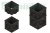 дождеприемник polymax basic пластиковый черный 30*30*30 см 8370-ч