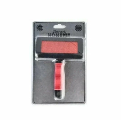 homepet silver series 14 см х 9 см размер m пуходерка металлическая