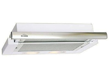 вытяжка кухонная elikor интегра 60п-400-в2л белый/нерж.