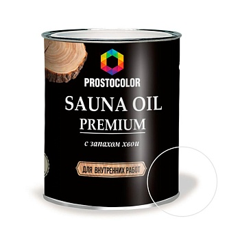 масло для бань и саун prostocolor sauna oil 0,75л. распродажа