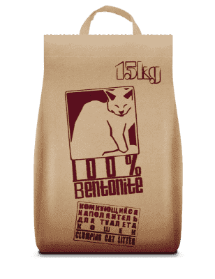 pi-pi-bent 15кг наполнитель комкующийся для туалета кошек "no name 15 кг"/56/