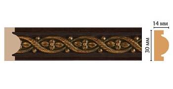 молдинг 157 цвет 1 (30*14*2400мм)