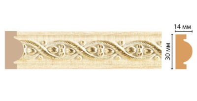 молдинг 157 цвет 5 decomaster (30*14*2400мм) распродажа