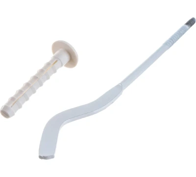 кронштейн штыревой 7*220 мм плоский с дюбелем