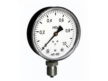 манометр мп-100 0-1,0мпа дк100 м20х1,5