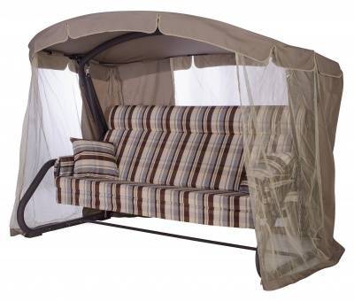 качели садовые "империя", цвет шоколад / артикул a43c.345