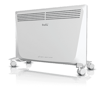 конвектор электрический ballu enzo bec/ezmr-1000, 1квт, с механическим управлением