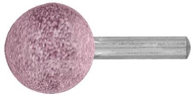 шарошка абразивная по металлу, сфера 25мм