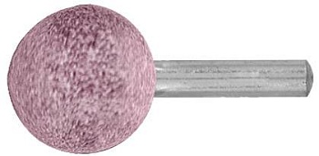 шарошка абразивная по металлу, сфера 25мм
