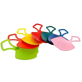 ледянка зайка пластик цвета в ассортименте 40х25см fani sani