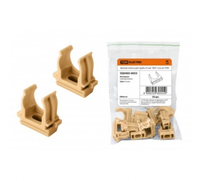 крепеж-клипса для трубы 25мм эко(сосна) tdm sq0405-0053