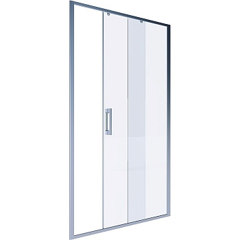 дверь в нишу alex baitler ab61c120 (1200*2000),стекло прозрачное 6мм, двери раздвижные