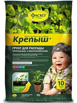 грунт крепыш 10л фаско