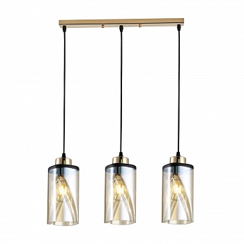 светильник подвесной (подвес) rivoli shelda 9106-203 3 * е27 60 вт модерн потолочный распродажа