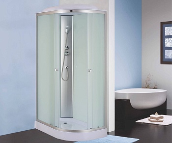 душ.каб. ng- 4312l (1200х800х2150) низкий поддон(13см) стекло матовое