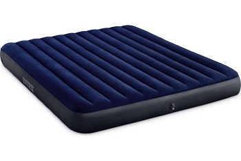 надувной матрас classic downy airbed fiber-tech, 183х203х25см