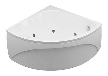 акриловая ванна aquanet fregata 120*120 с каркасом