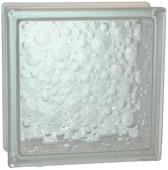 стеклоблок бесцветный водопад 190х190х80 мм распродажа..