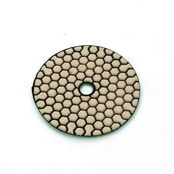 круг bohrer 100 мм р400 алмазный гибкий шлифовальный "черепашка" (без воды) (1шт в блистере) (200/1)