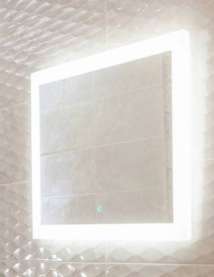 зеркало с подсветкой relax led 80х60см сенсор