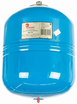 бак мембранный wester wаv18 для водоснабжения
