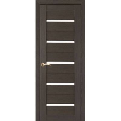 дверное полотно "анкона" до-90 венге эко шпон (овал) хит