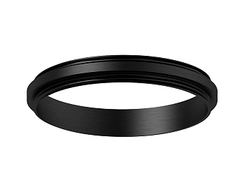 коннектор декоративный для корпуса светильника d60+d60mm a2061 pbk черный полированный d6 распродажа