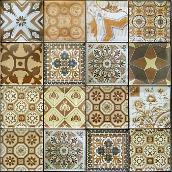 панель 3d pvc самоклеящаяся 300*300*5 мм плитка пэчворк jm-wp523