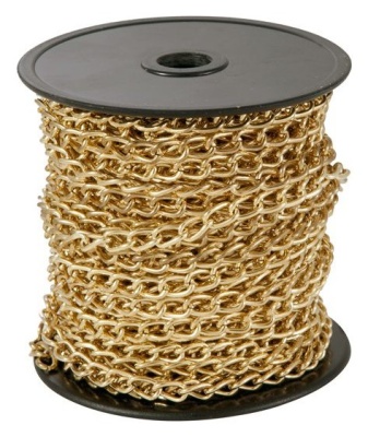 цепь декоративния "панцирная" 1,5 мм золотая распродажа