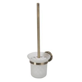 oscar ершик настенный, бронза/матовое стекло