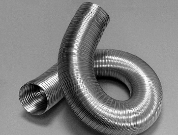 воздуховод стальной гофрированный (нсв)d115 2м
